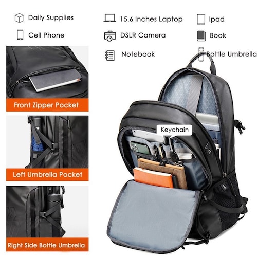 Mochila Artic Hunter. Diferentes colores. Gran espacio laptop y accesorios. Modelo B00381