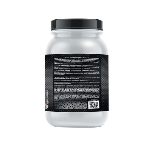 Gainer Mass Muscle & Weight 2,000 Gr Proteina Sabor Nuez/Avellana F&nt