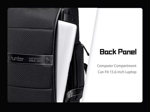 Mochila Artic Hunter. Gran espacio laptop y accesorios. Modelo AH-B00465
