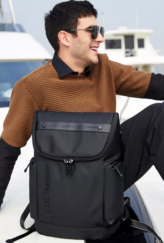 Mochila Artic Hunter. Gran espacio laptop y accesorios. Modelo AH-B00465