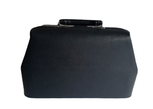 Maletín Médico De Piel, Artesanal, Tamaño Grande