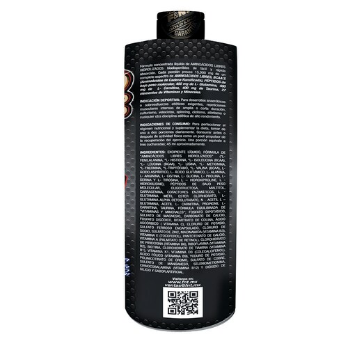 Amino Acids 500ml Concentrado Líquido De Aminoácidos F&nt