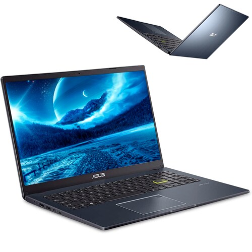 Asus Laptop L510 Ultra Thin 15.6 Pulgadas FHD, Procesador Intel Celeron N4020, 4 GB RAM, 128 GB de Almacenamiento, Windows 10 Home Mas Regalo Bocina Y Bombilla Inteligente