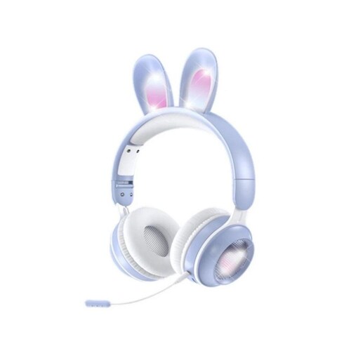 Diadema gamer con microfono Gadgets & fun diseño orejas de conejo 