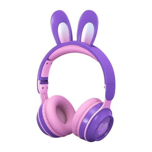 Diadema gamer con microfono Gadgets & fun diseño orejas de conejo 