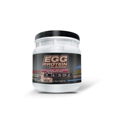 Egg Protein 500 Gr : Ovoalbúmina Clara De Huevo Sabor Chocolate F&nt
