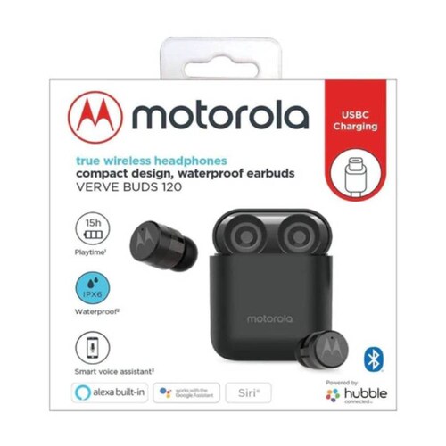 Audífonos Motorola Verve Buds 120 Negro
