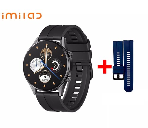 SmartWatch Reloj Inteligente W12 IMILAB para Hombre y Mujer, Resistente al agua IP68, Con Control de Ritmo Cardíaco.
