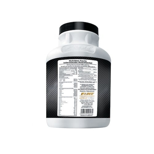 Gainer Mass Muscle & Weight 4,000 Gr Proteina Y Carbohidratos Sabor Vainilla francesa F&nt
