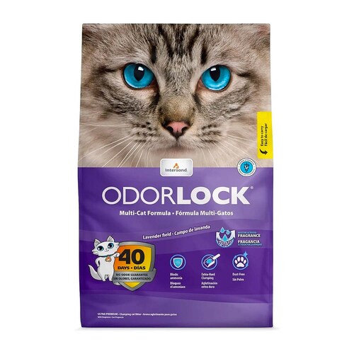 Arena Gato OdourLock Lavanda 6Kg
