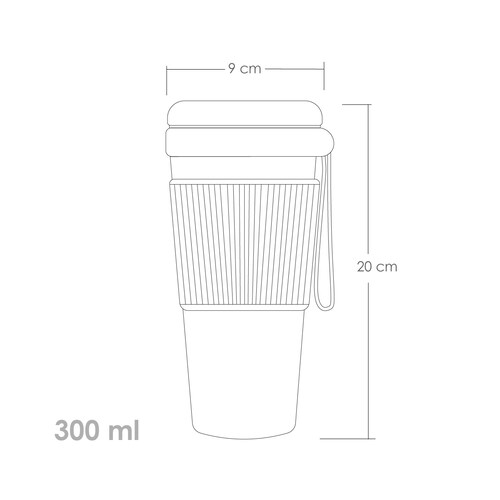 Licuadora portátil USB recargable, Vaso eléctrico, mini Licuadora de viaje Jugo, Batidos Smoothies Azul