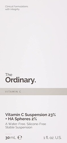 The Ordinary Vitamin C Suspension 23% + HA Spheres 2%