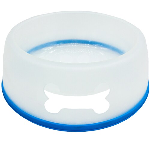 Plato Para Perro Gato Mascota 2 En 1 Agua Y Croqueta Comedero