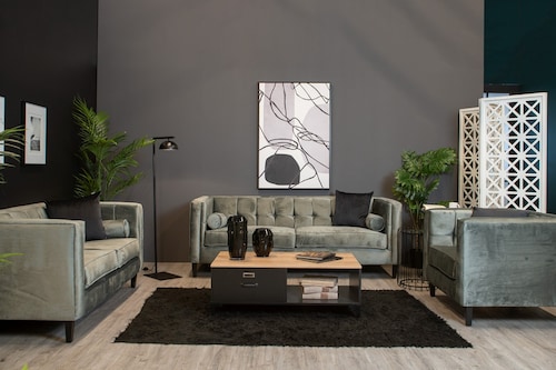 Sillon Individual Drake Gris - Kessa.