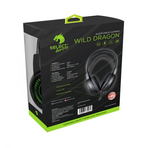 Select sound SG-H1- Audífonos Gaming Wild Dragon