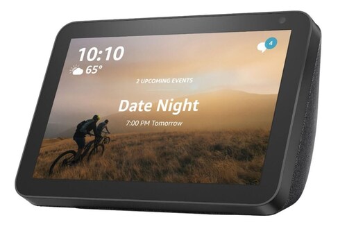 Amazon Echo Show 8 con asistente virtual Alexa, pantalla integrada de 8" - Negro