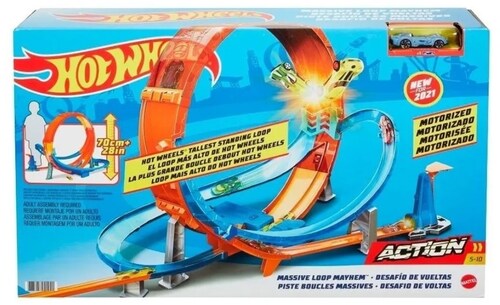 HOT WHEELS PISTA DESAFIO DE VUELTAS ACTION 