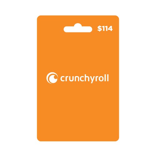 CrunchyRoll tarjeta prepago, envío de inmediato