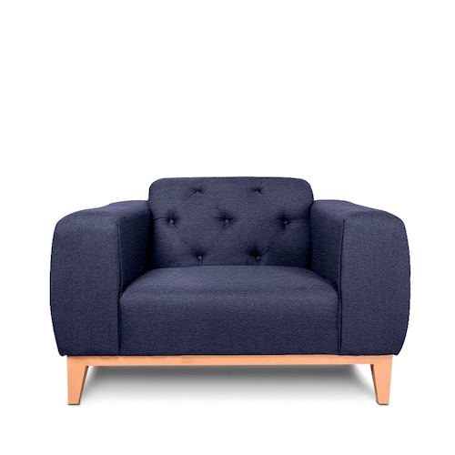 Sillon Individual Arely Azul Marino - Kessa.