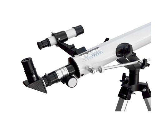 Telescopio Refractor con montura altazimutal, amp.525 x, 700 mm x 60 mm, Wallis 