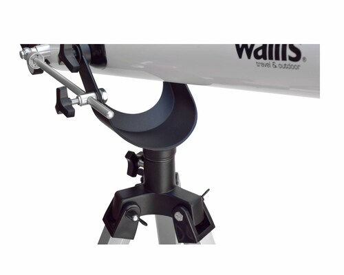 Telescopio Refractor con montura altazimutal, amp.525 x, 700 mm x 60 mm, Wallis 