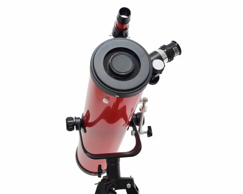 Telescopio Reflector con montura altazimutal, amp. 350 x,  700 mm x 76 mm, Wallis 