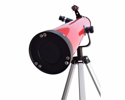Telescopio Reflector con montura altazimutal, amp. 350 x,  700 mm x 76 mm, Wallis 