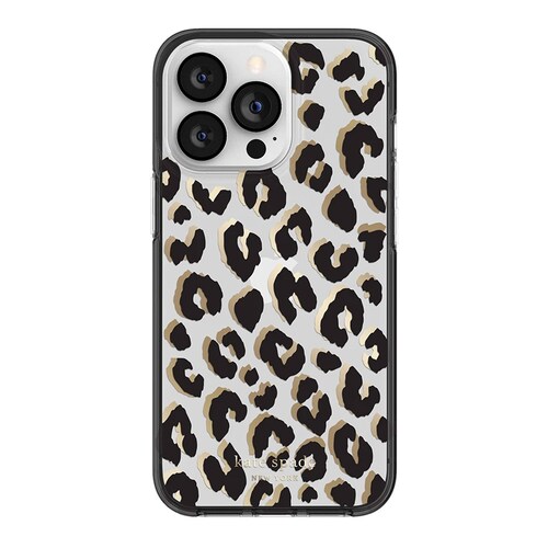 FUNDA KATE SPADE LEOPARD PROTECTOR PARA IPHONE 13 PRO MAX