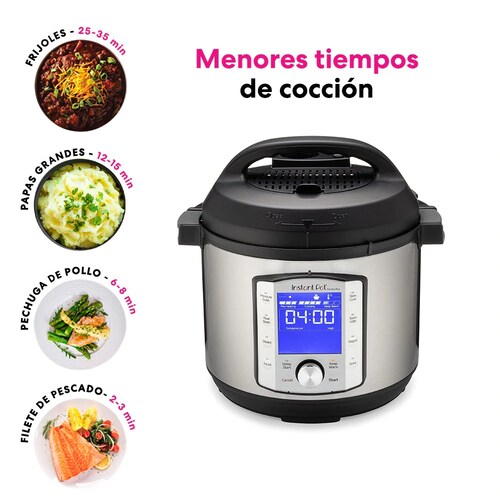 Pack Olla Instant Pot Duo 60 (5,7 litros) + Libro Fácil y