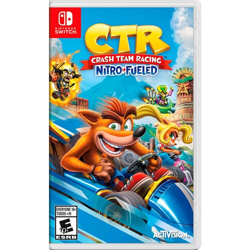 Nintendo Switch Juego Crash Team Racing Nitro Fueled