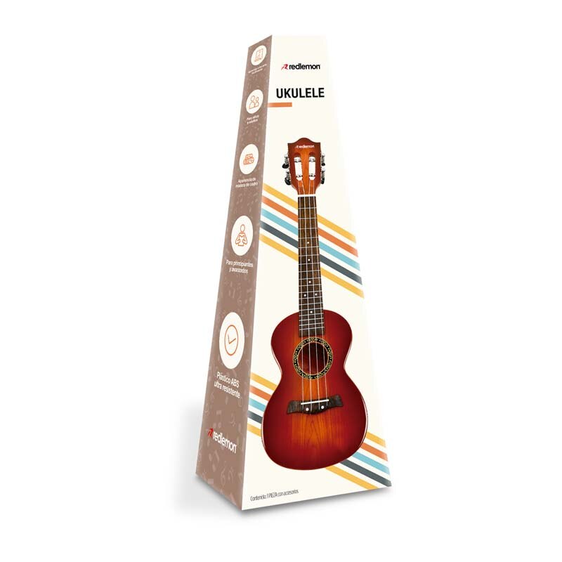 Ukulele para Adultos y Ni os de 24.5 pulg. con Correa Ajustable