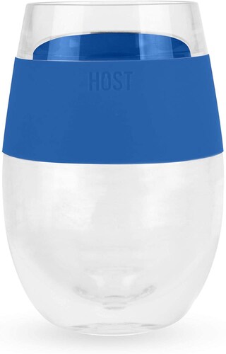 Vaso Refrigerante Transparente Con Aislamiento De Doble Pared Para Bebidas Congelables Con Gel 