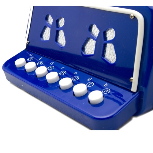 Acordeon Profesional Para Niños De 9 Botones Graves Agudos