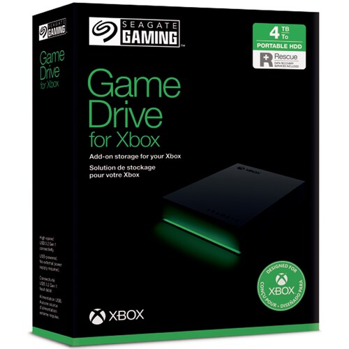 Disco Duro Externo Seagate 4TB Game Drive Para Xbox USB 3.0 STKX4000402.