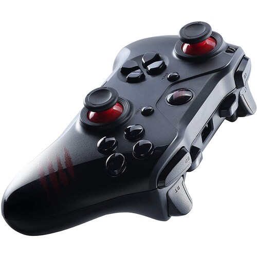 Control Inalambrico Gaming Mad Catz The Authentic C.A.T. 7 Multiplataforma Negro