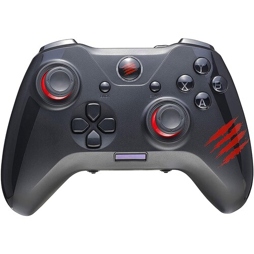 Control Inalambrico Gaming Mad Catz The Authentic C.A.T. 7 Multiplataforma Negro