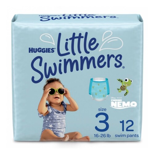 Pañales Huggies Little Swimmers 12pz Ch