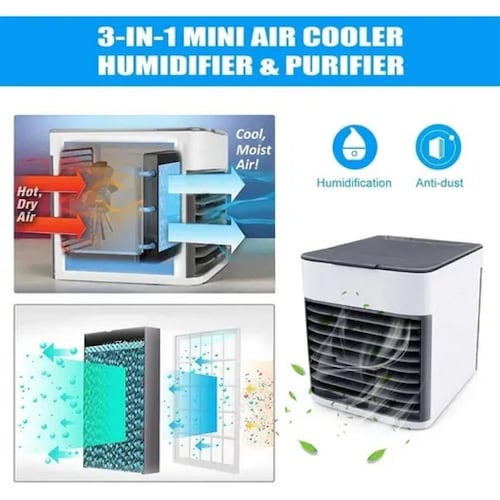 Mini Aire Acondicionado Enfriador Portátil Clima Practico