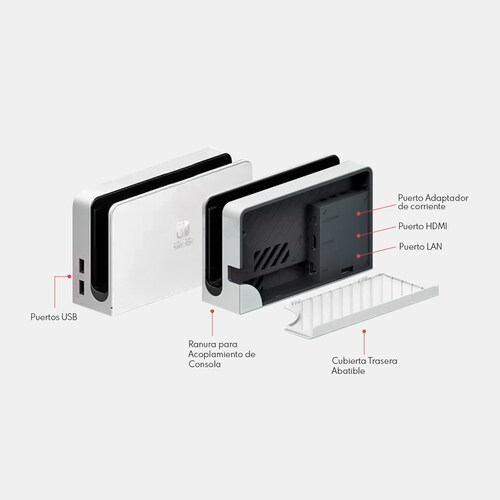 Consola Nintendo Switch OLED 64GB Blanco