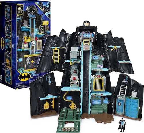 Baticueva De Batman Set De Juego Transformable Bat Tech Spin Master 