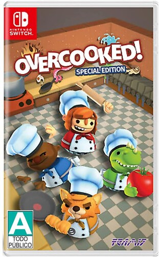 Nintendo Switch Juego Overcooked Special Edition