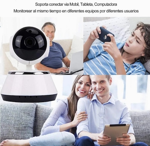 Camara Ip Wifi Vigilancia Alarma App V380 Robotica