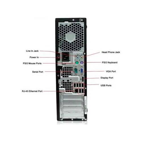 Computadora Hp 6200/6300 Sff Core I5 3.2ghz 8gb Ddr3- 320gb (Reacondicionado)