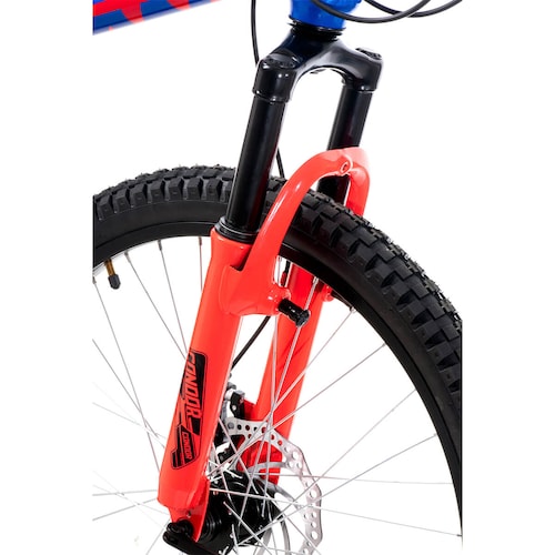 Bicicleta Veloci Titan Rodada 24 Azul Urbana