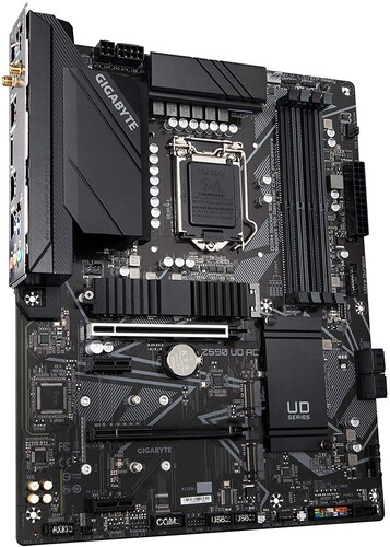 MOTHERBOARD GIGABYTE Z590 UD AC INTEL S-1200 11GEN 4X DDR4 PCIE 4.0 WIFI BLUETOOTH ATX Z590-UD-AC