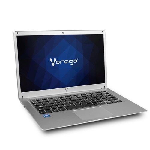 Laptop Vorago Alpha Plus v2 14" Intel Celeron N4020 Disco duro 500GB+64GB Ram 4 GB Windows 10 Color Plata