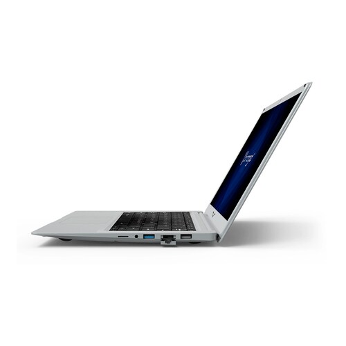 Laptop Vorago Alpha Plus v2 14" Intel Celeron N4020 Disco duro 500GB+64GB Ram 4 GB Windows 10 Color Plata