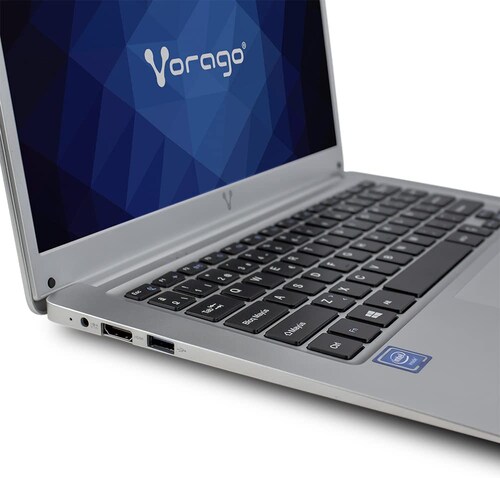 Laptop Vorago Alpha Plus v2 14" Intel Celeron N4020 Disco duro 500GB+64GB Ram 4 GB Windows 10 Color Plata