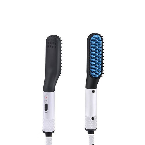 Plancha De Pelo Y Barba Iforu Peine Electrico Multifuncional