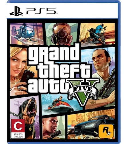 Gta Grand Theft Auto V Ps5 Playstation 5 - Game Center